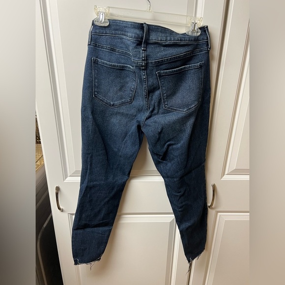 Old Navy Distressed Skinny Jeans, Rockstar Ankle, 10, Women - Picture 4 of 5